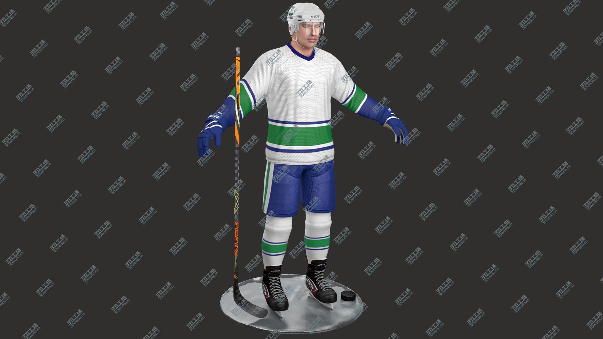 images/goods_img/20210313/Hockey Player 6 PBR Rigged 3D model/3.jpg